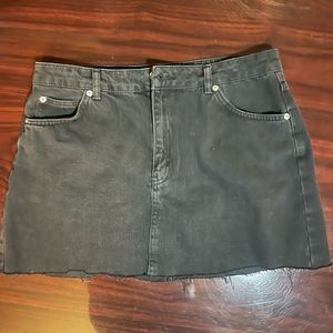 Top shop Black mini skirt